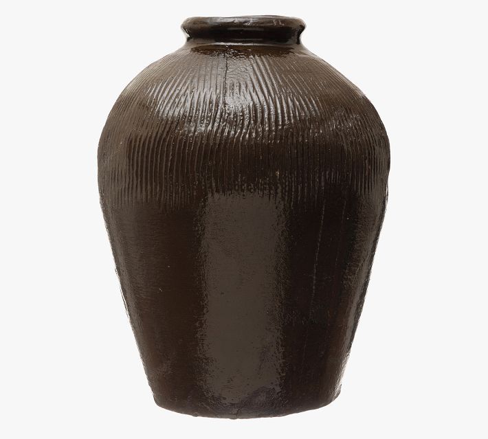 Found Textured Clay Vessel | Pottery Barn | Pottery Barn (US)