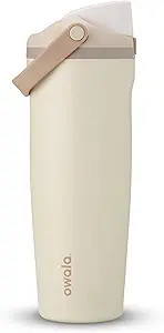 Owala FreeSip Sway - Stainless Steel - 30-oz. - Tan (Lightly Toasted) | Amazon (US)
