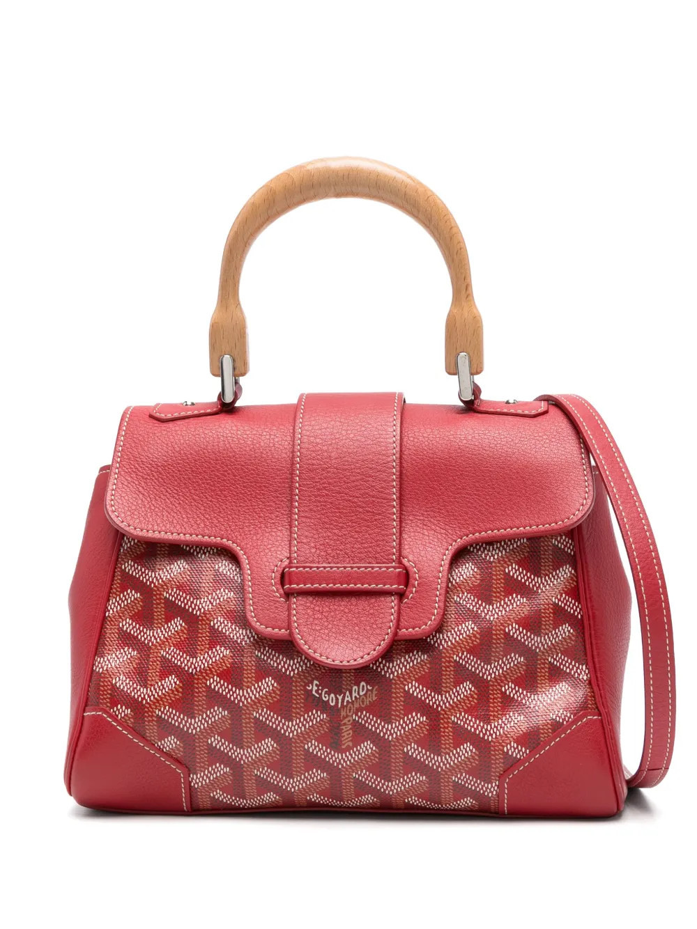 Goyard Pre-Owned mini Soft Saïgon tote bag - Red | Farfetch Global