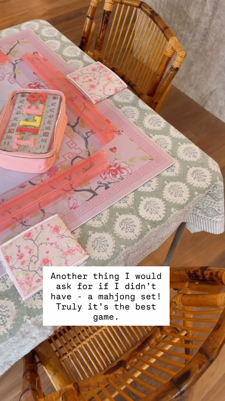 A mahjong set would make a great gift for any mom! 💕

Loverly Grey, mahjong set, Mother’s Day gift ideas 

#LTKMothersDay