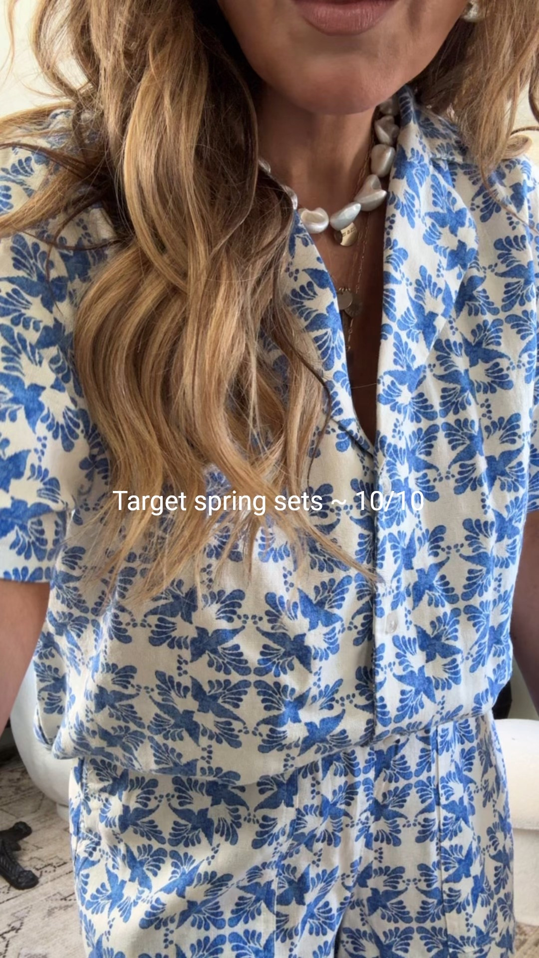 Target linen sets are always my favorite!! This set comes in other colors and prints too. Wearing size small in everything. 
My sandals are still 25% off!! 

#targetfashion #vacationoutfit #springoutfit 
#LTKSpringSale 


#LTKSaleAlert #LTKOver40 #LTKFindsUnder50