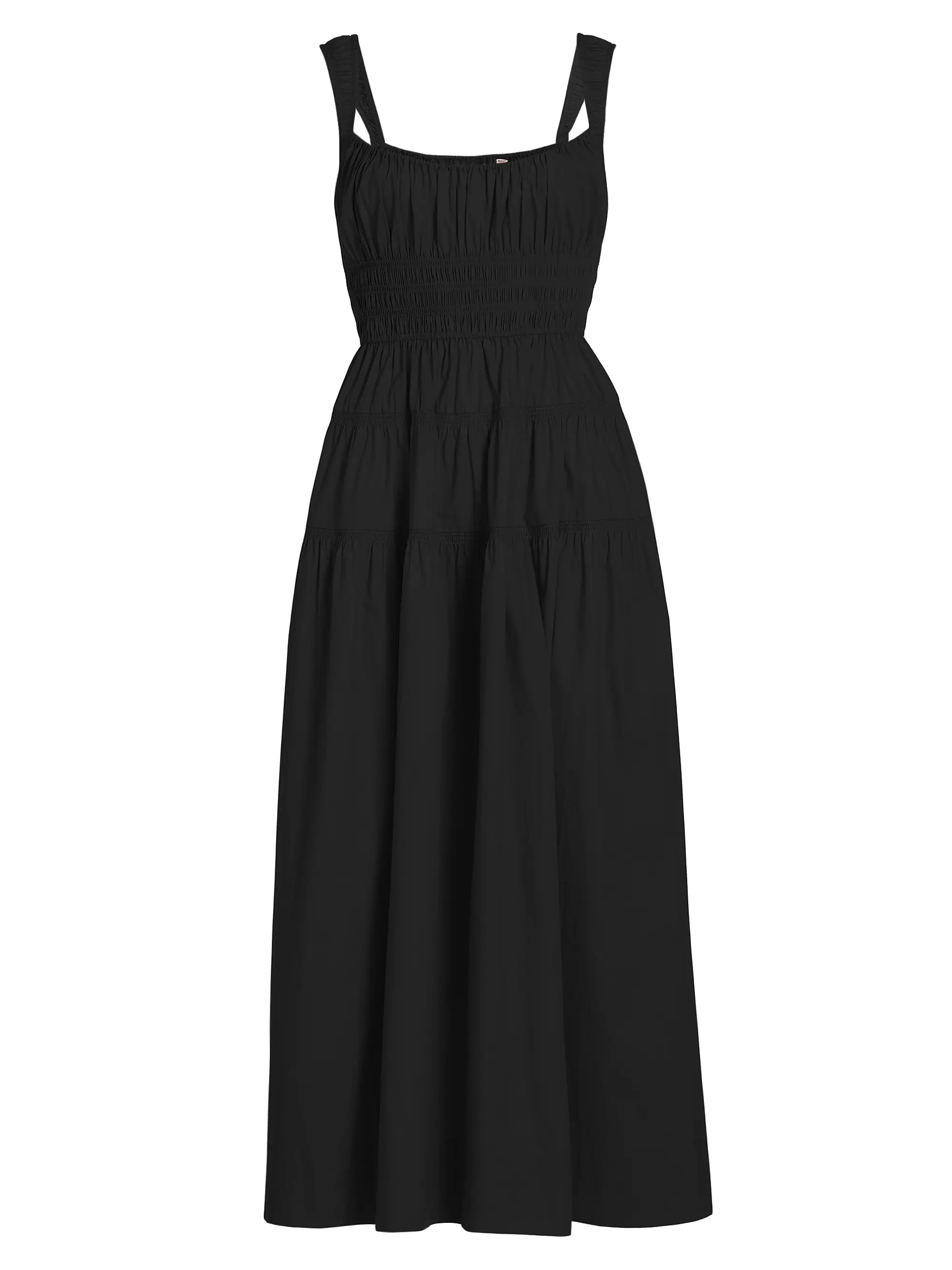 DÔEN Clover Cotton Fit &amp; Flare Midi-Dress | Saks Fifth Avenue | Saks Fifth Avenue