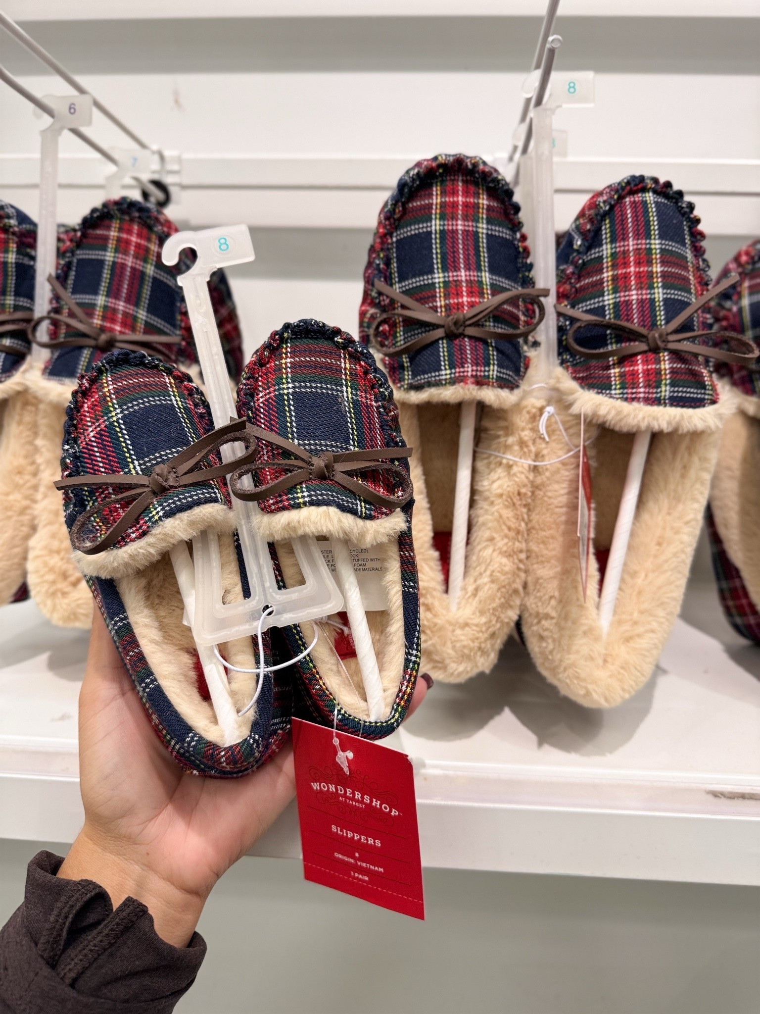 Family holiday slippers! 

target style, Christmas, Christmas pajamas