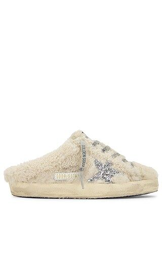 Sabot Sneaker in Natural White & Silver | Revolve Clothing (Global)