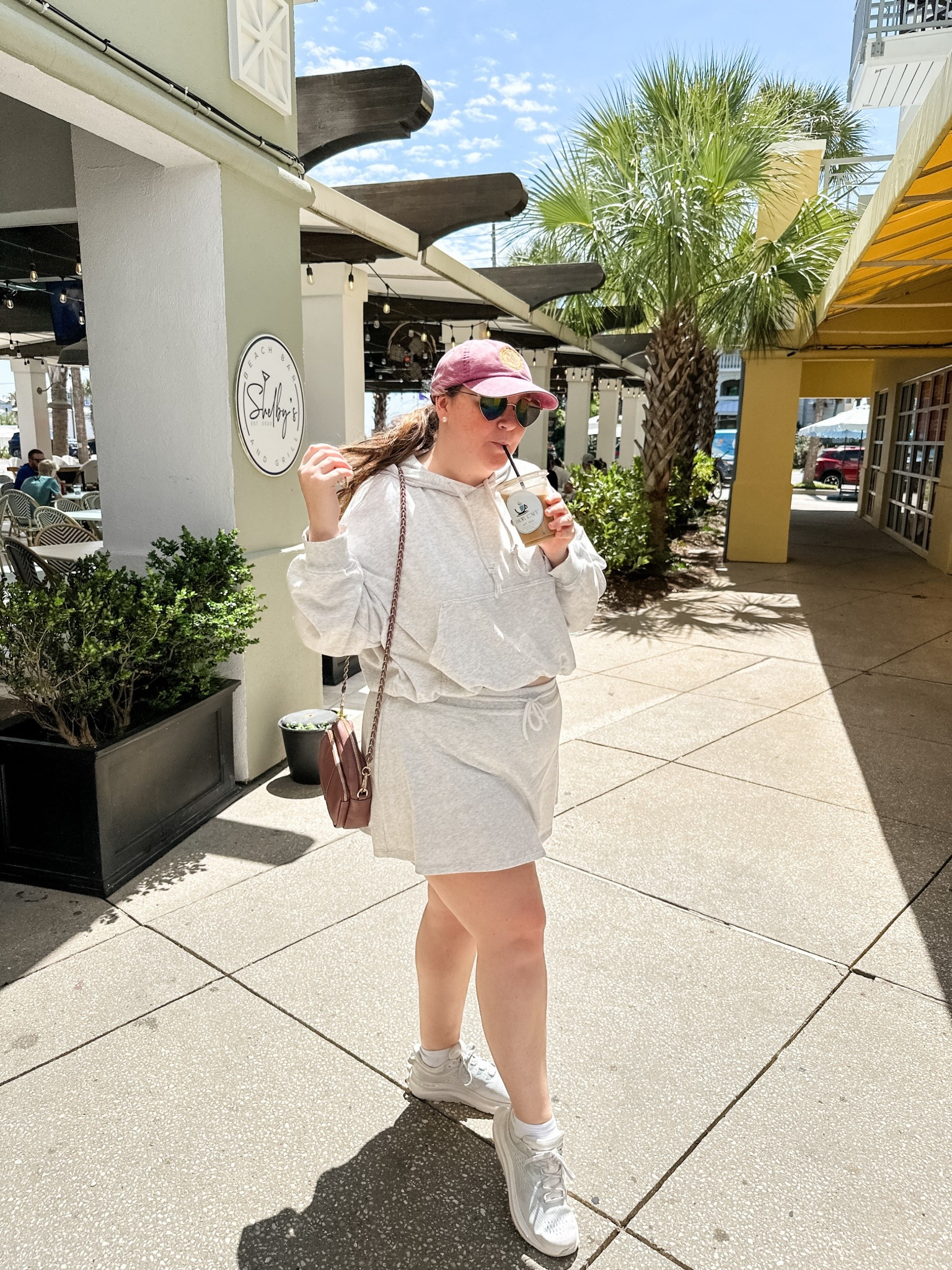Comfy travel fit! Wearing XL in both!

#LTKTravel #LTKMidsize
