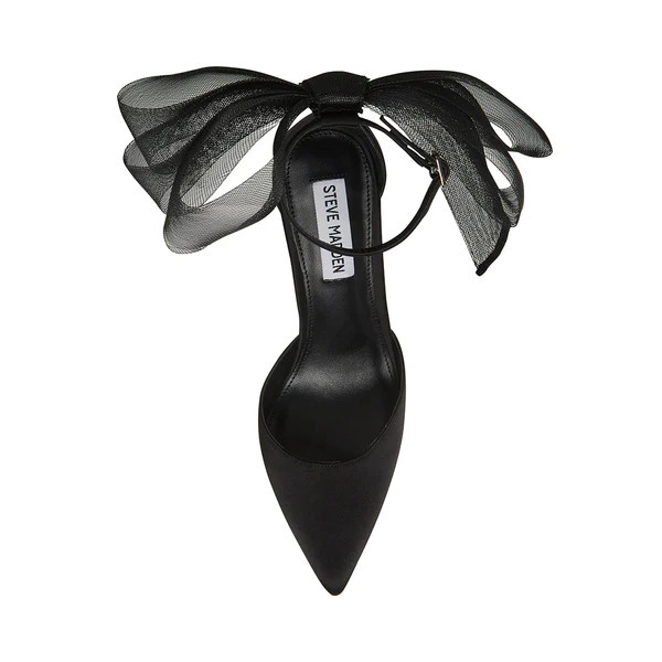 VALENTEEN BLACK SATIN | Steve Madden (US)