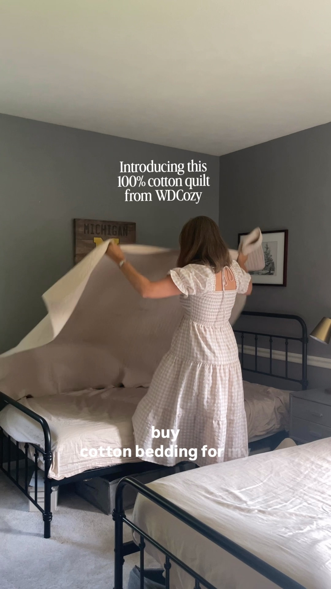 This adorable 💯 cotton quilt is perfect for my teenage boys in the summer months.  

WDCozy quilted bedding.  Beige quilt.  Amazon bedding.  Twin beds.

#LTKmomlife #LTKOver40 #LTKHome