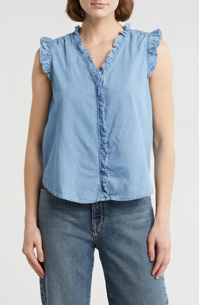 Daniel Rainn Ruffle Button-Up Top | Nordstromrack | Nordstrom Rack
