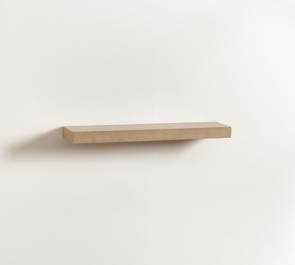 Brighton Floating Wood Shelves | Pottery Barn (US)