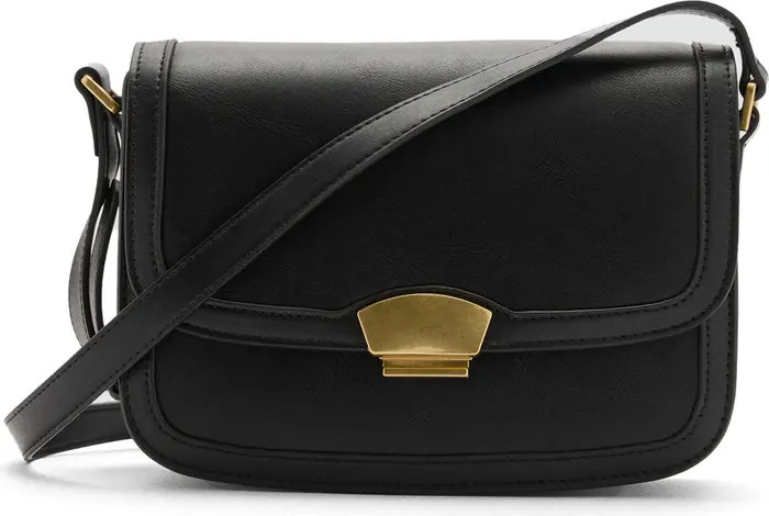 MANGO Faux Leather Crossbody Bag | Nordstrom | Nordstrom