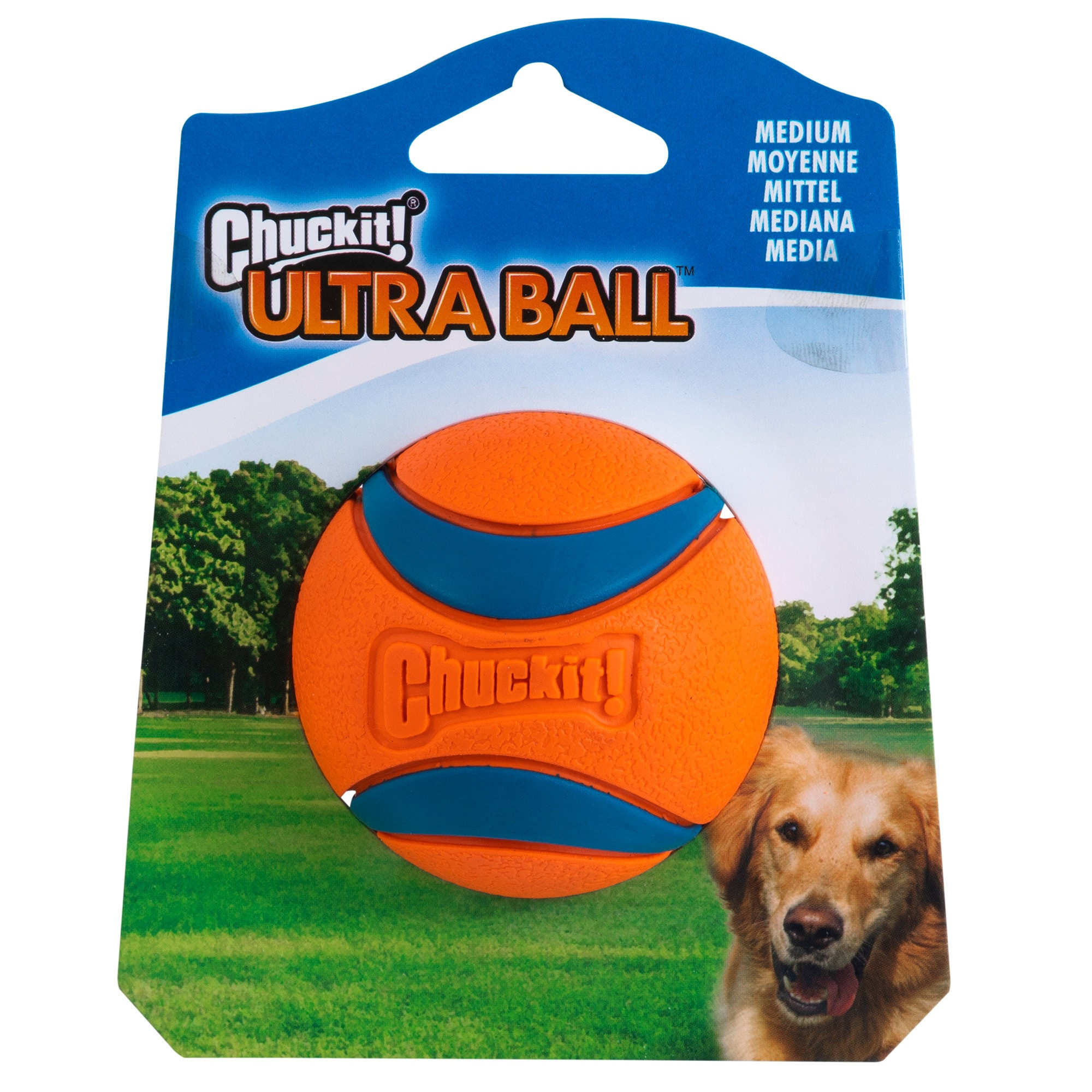 Chuckit! Rubber Interactive Dog Toy in Orange | 170015 | Lowe's