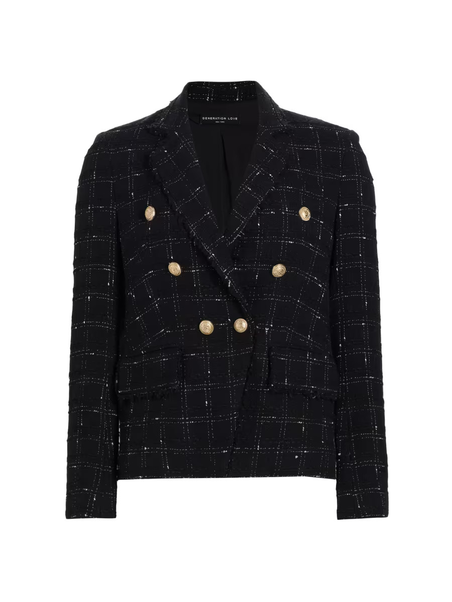 Generation Love Eliza Tweed Blazer | Saks Fifth Avenue