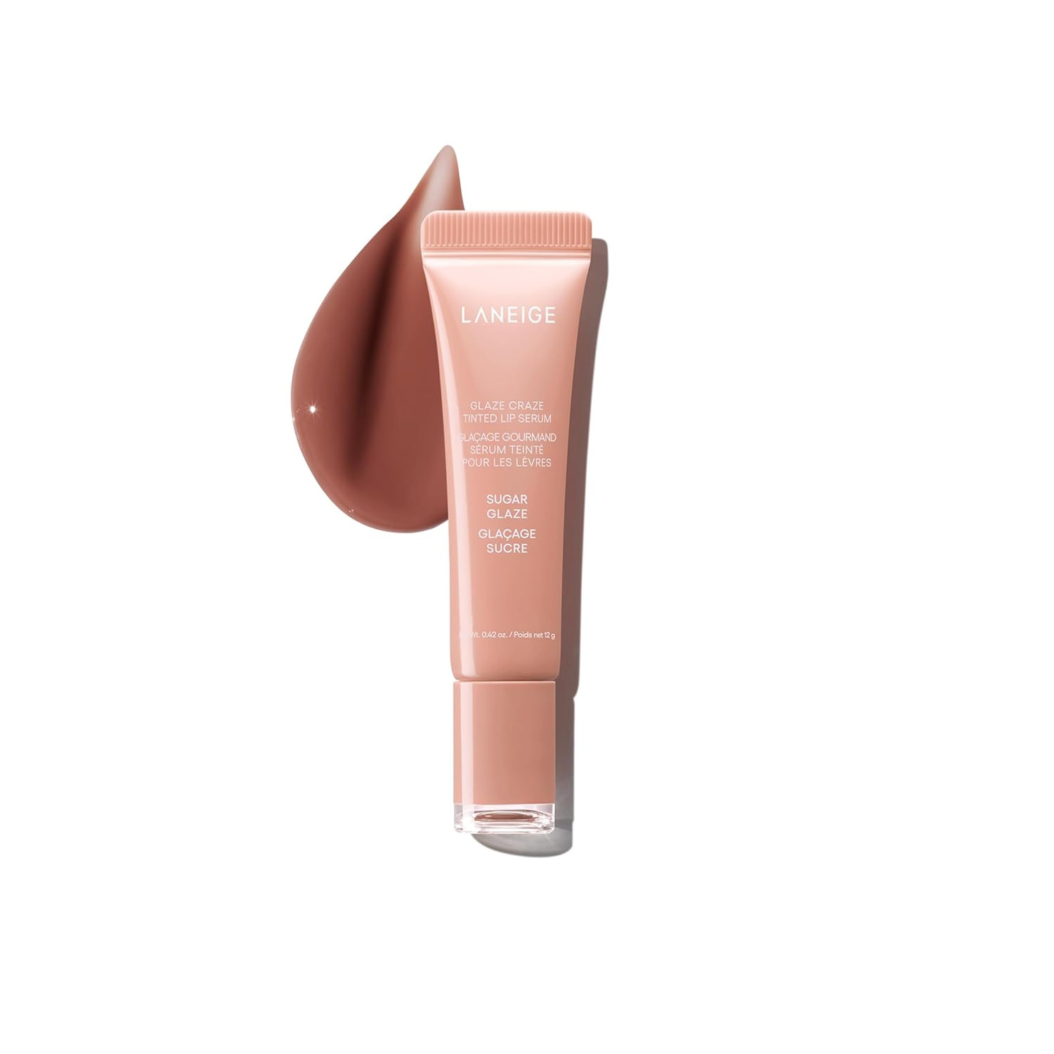 LANEIGE Glaze Craze Tinted Lip Serum: Hydrating, Lip Barrier-Boosting, Softening Lip Serum Treatm... | Amazon (US)