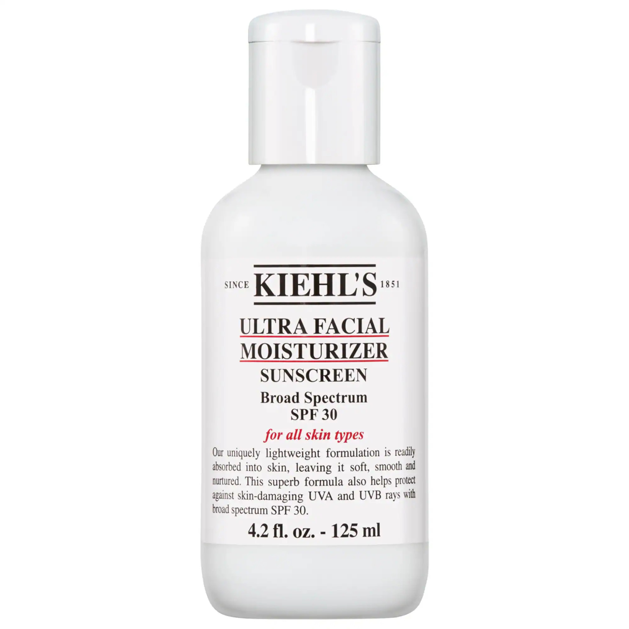 Kiehl's Since 1851 Ultra Facial Moisturizer SPF 30 4.2 oz | Sephora (US)