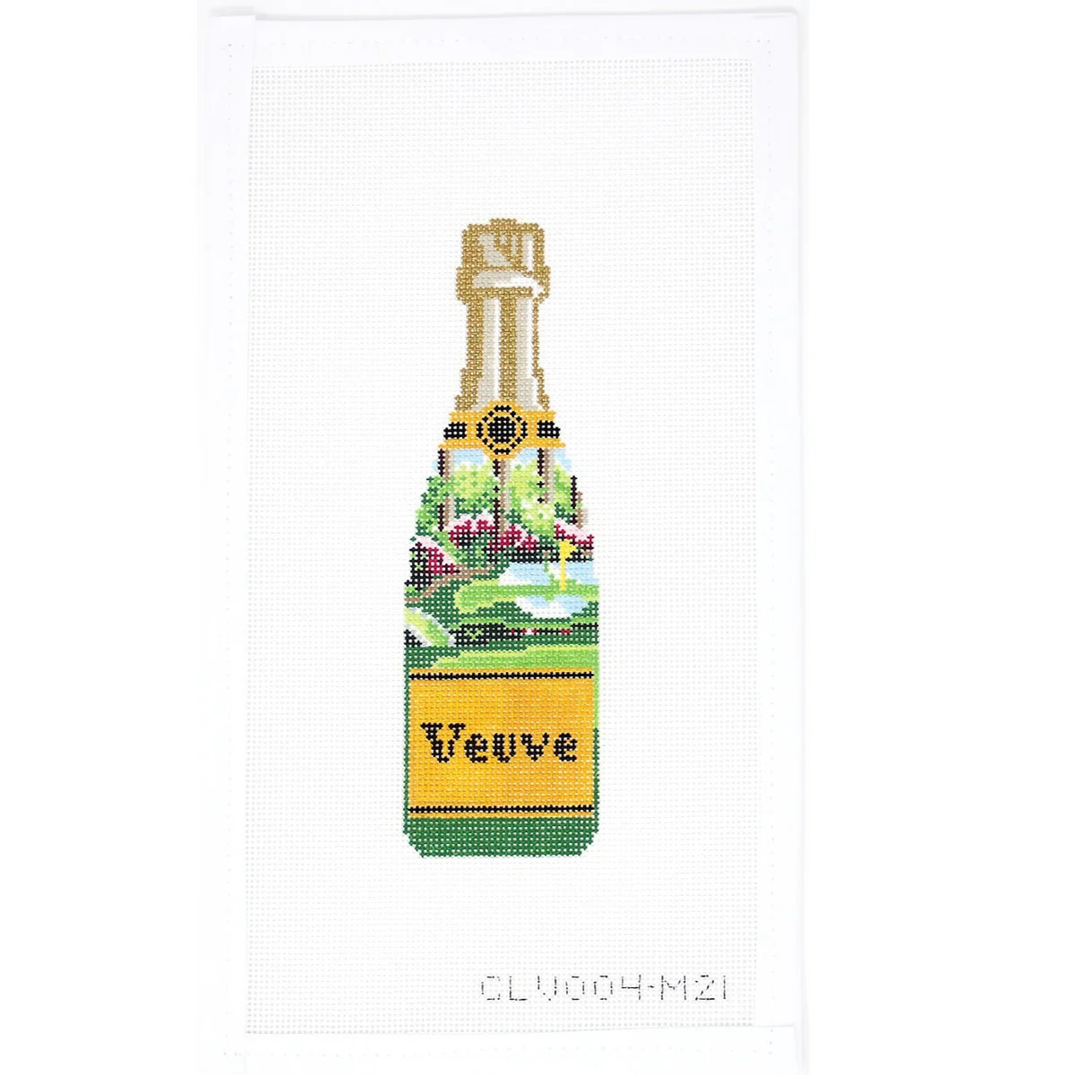 Spring Masters Champagne Bottle | Greystone Needlepoint