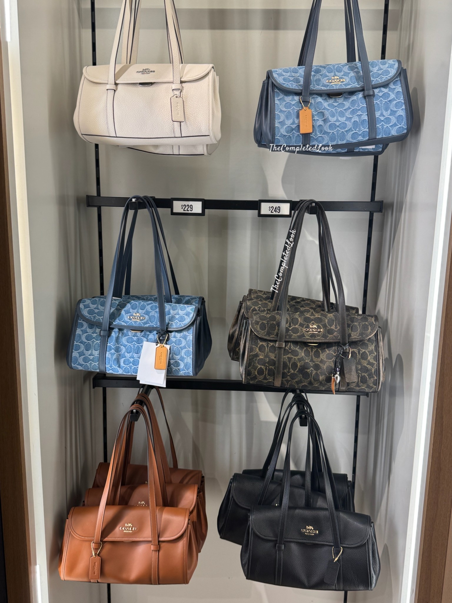 Coach outlet Bridget’s are so tea!! #coachoutlet #coachbags 