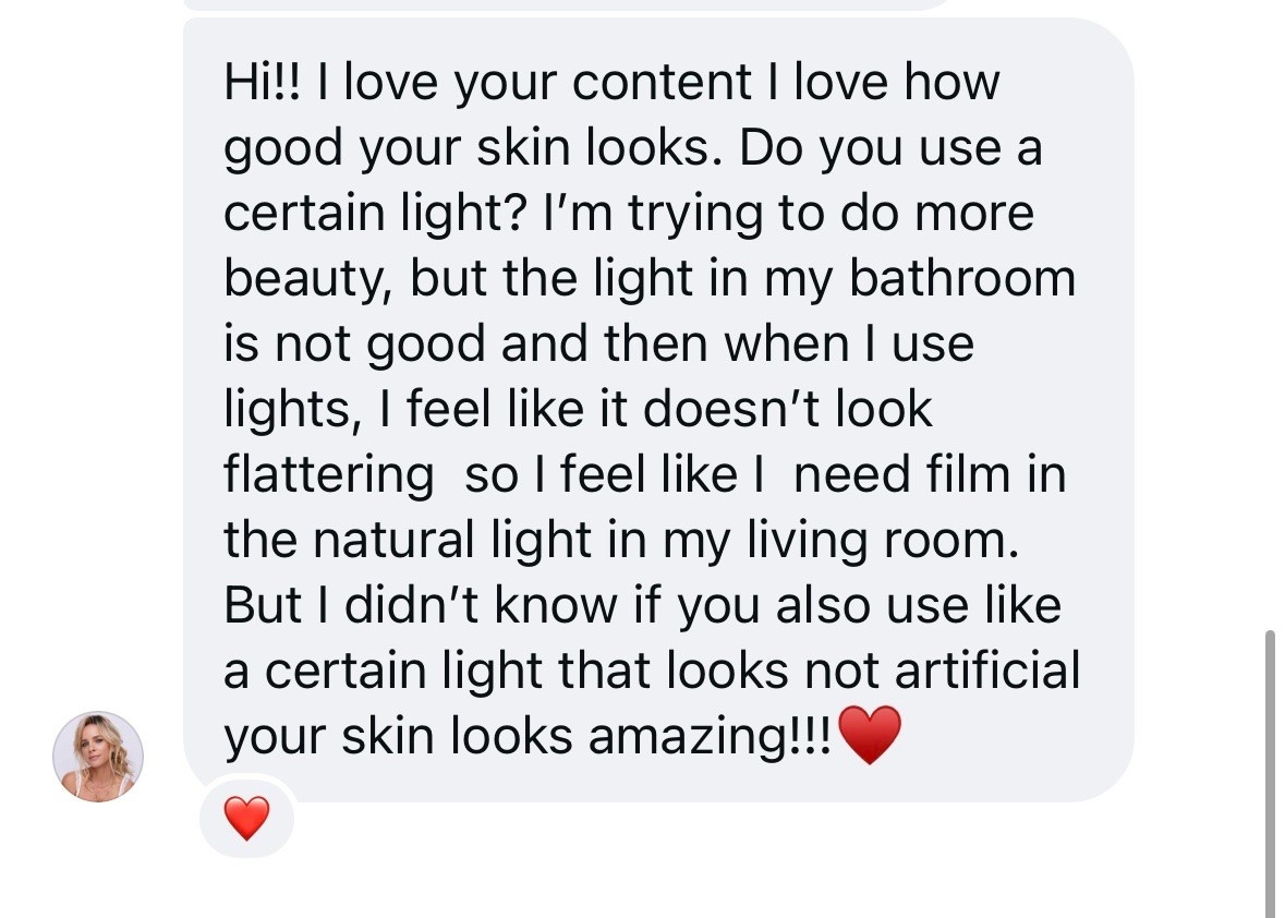 These are the exact lights I use to film…they brighten everything up and allow me to go filter free!

#LTKdayinmylife #LTKBeauty #LTKgrwm