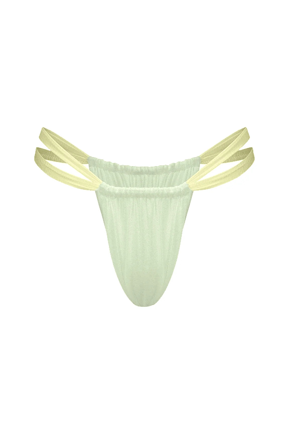 Ailin / Pastel Green Pastel Yellow - Bottom | Divino Seas