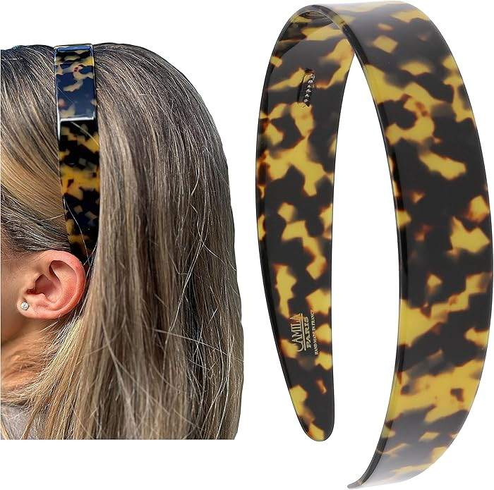 Paris CP3879 French Headband for Women, Handmade Tokyo, Strong Hold Grip Women's Hair Band, Ligth... | Amazon (US)