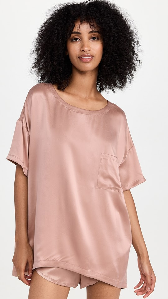 Washable Silk Tee Set | Shopbop
