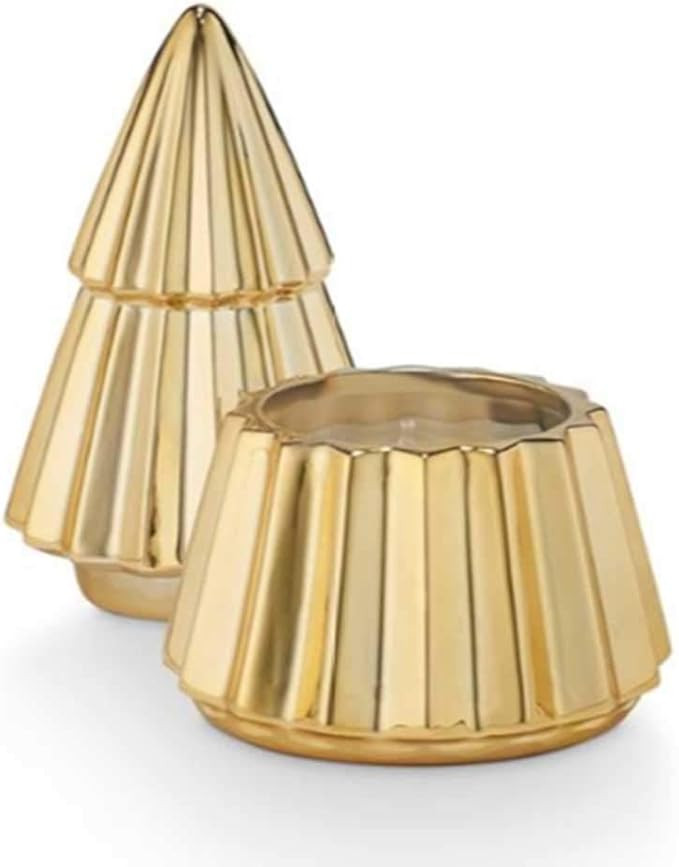 Tried & True Tried and True Mulled Cider Gilded Tree, 3.7 oz. Candle, Red | Amazon (US)