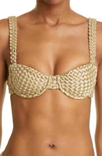 Full Weave Bikini TopISA BOULDER | Nordstrom