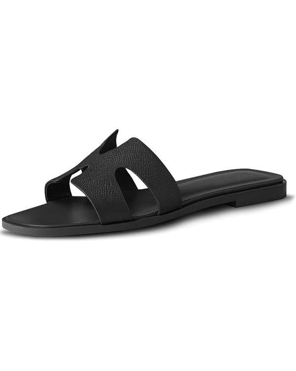 Womens Sandals Slides for Women Flat Sandals for Women Summer Sandals | Amazon (US)