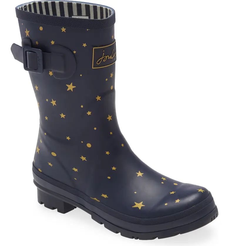 Joules Molly Floral Print Welly Waterproof Rain Boot | Nordstrom | Nordstrom