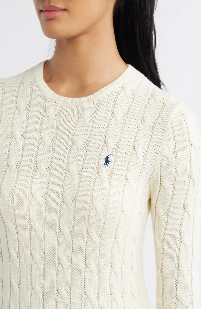 Julianna Cotton Cable Sweater | Nordstrom