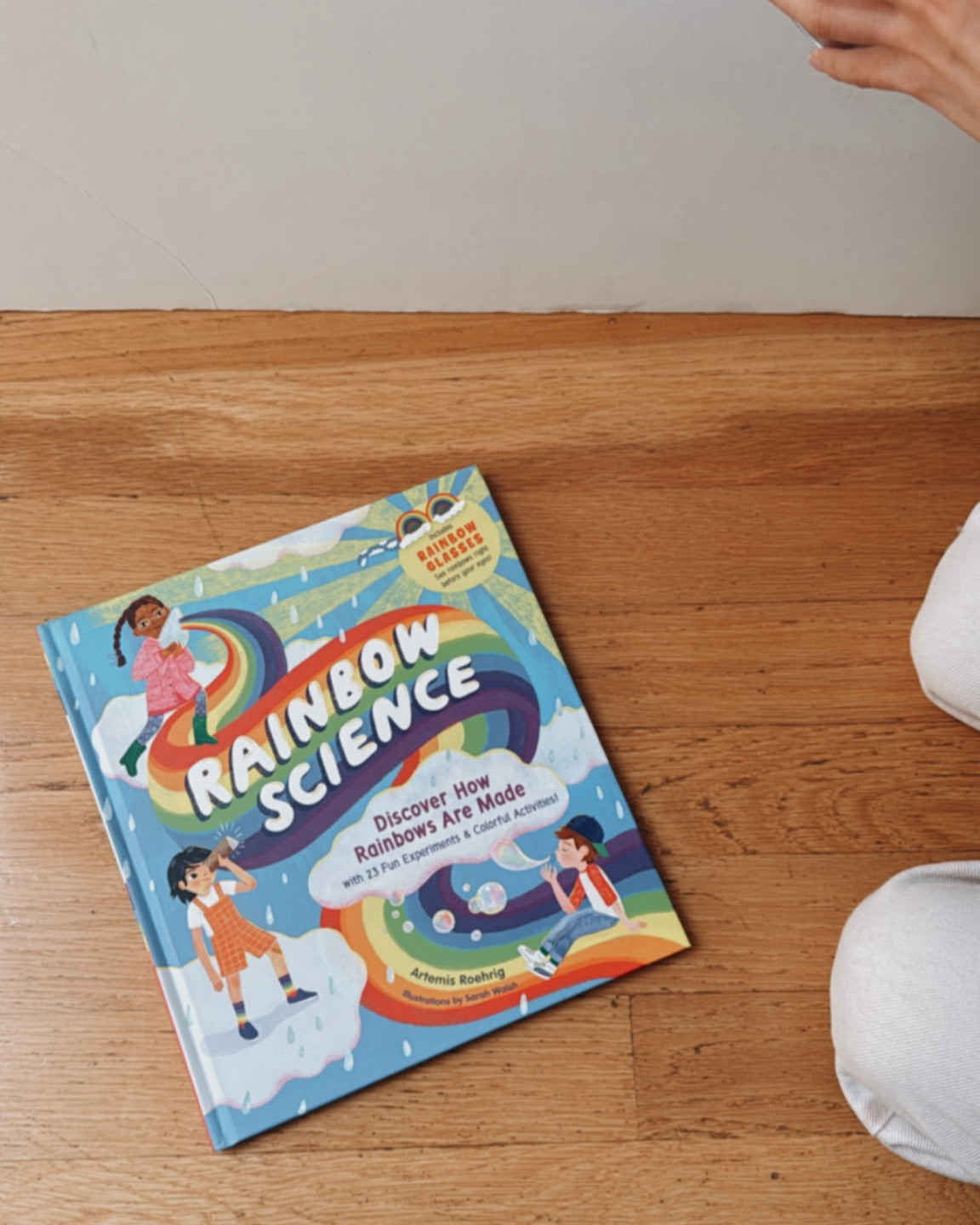 This book is filled with rainbow science experiments and fun facts!