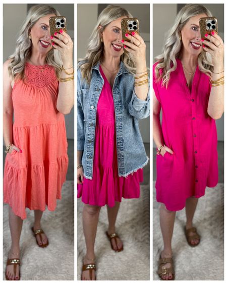 Daily try on, Walmart outfit, Walmart fashion, Walmart try on, time and tru, pink dress 

#LTKSeasonal #LTKFindsUnder50 #LTKStyleTip
