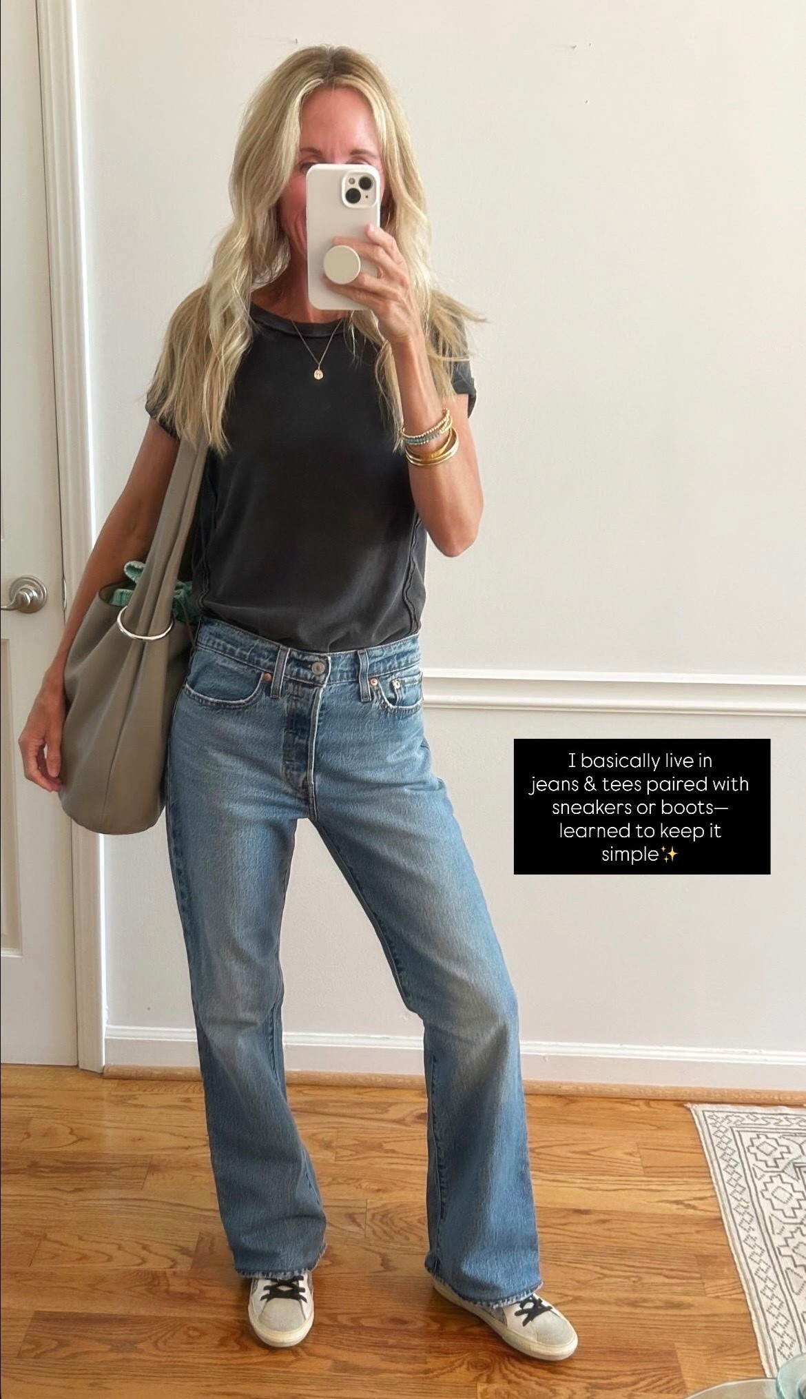 Great denim + classic tees are my staples. Why fix what ain’t broke??
These tees are the BEST. You get what you pay for and long-live Levi’s🫶🏼

#LTKdayinmylife #LTKootd #LTKOver40