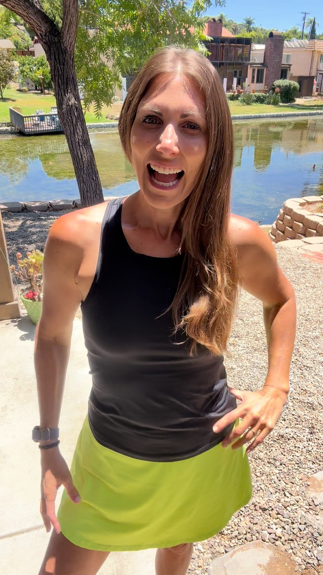 Great workout top and love the tennis skirt too!  

 #LTKSeasonal #LTKActive #LTKFindsUnder50