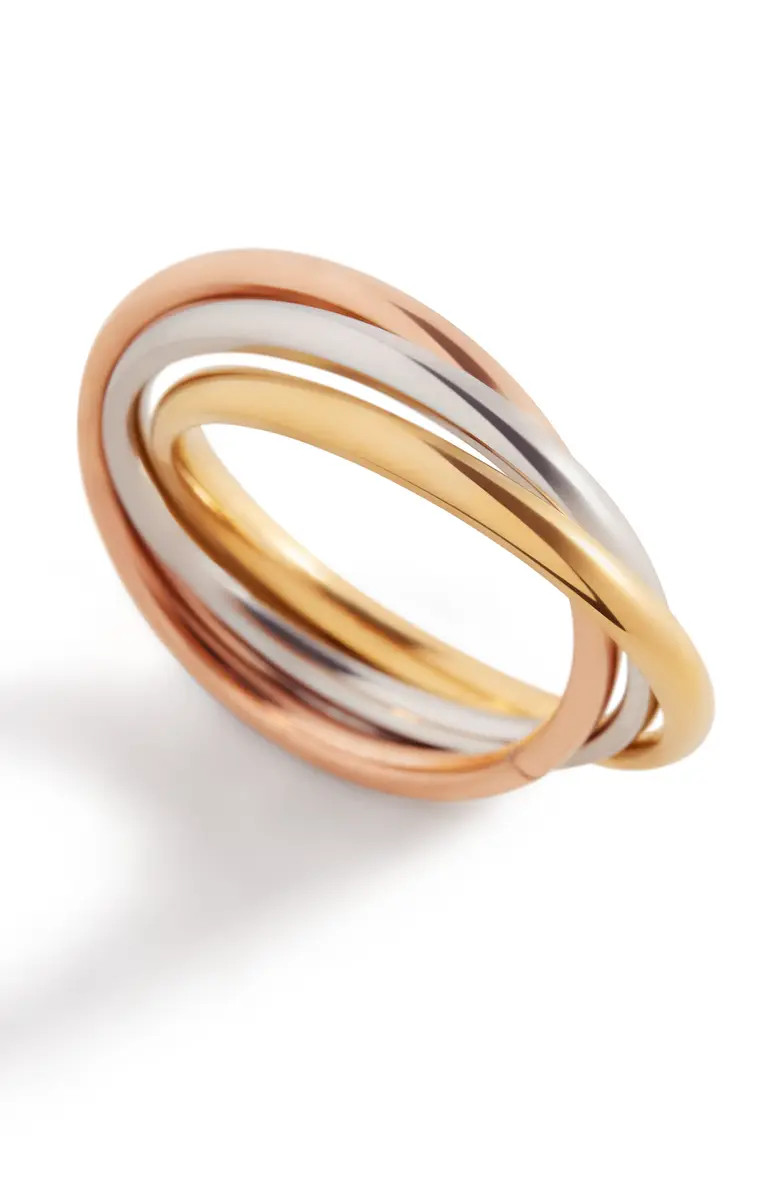 Dainty Interlocking Fidget Ring | Nordstrom