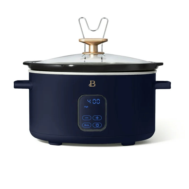 Beautiful 6 Qt Programmable Slow Cooker, Starry Night by Drew Barrymore, Blue | Walmart (US)