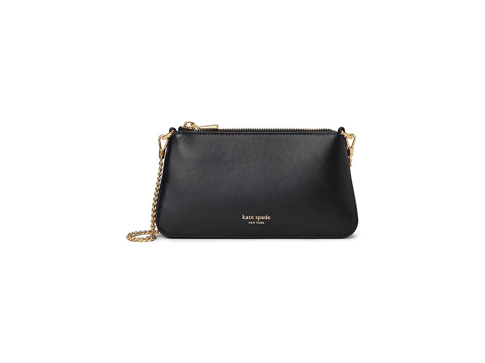 Kate Spade New York Grace Pochette Wallet Women's Handbags Black, Leather | Zappos