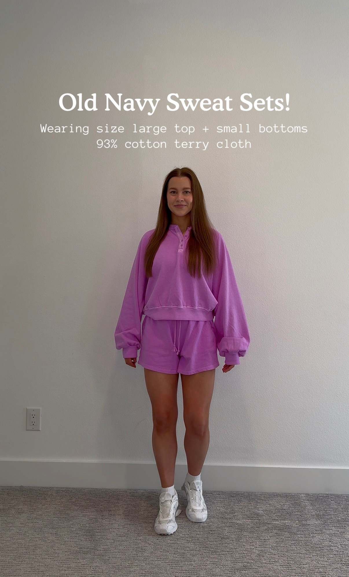 Such a comfy and cute set that comes in tons of colors! 
Wearing size Large in the top and small bottoms.
93% cotton terry cloth- lightweight for summer 
For reference I am 5’5” and 140 lbs 

#LTKgrwm #LTKootd #LTKdayinmylife