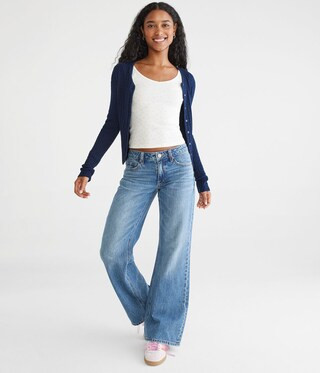Low-Rise Baggy Flare Jean | Aeropostale