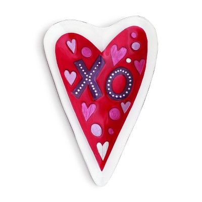 DEMDACO Red Heart Platter Red | Target
