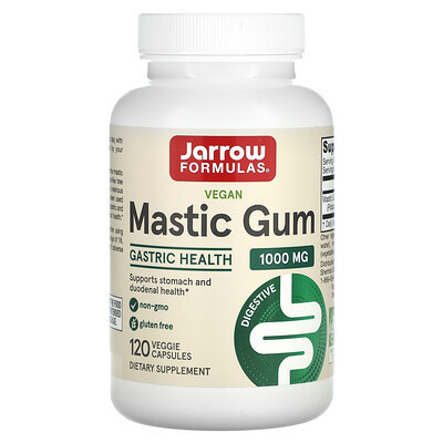 Jarrow Formulas, Vegan Mastic Gum, 120 Veggie Capsules (500 mg per Capsule) | iHerb