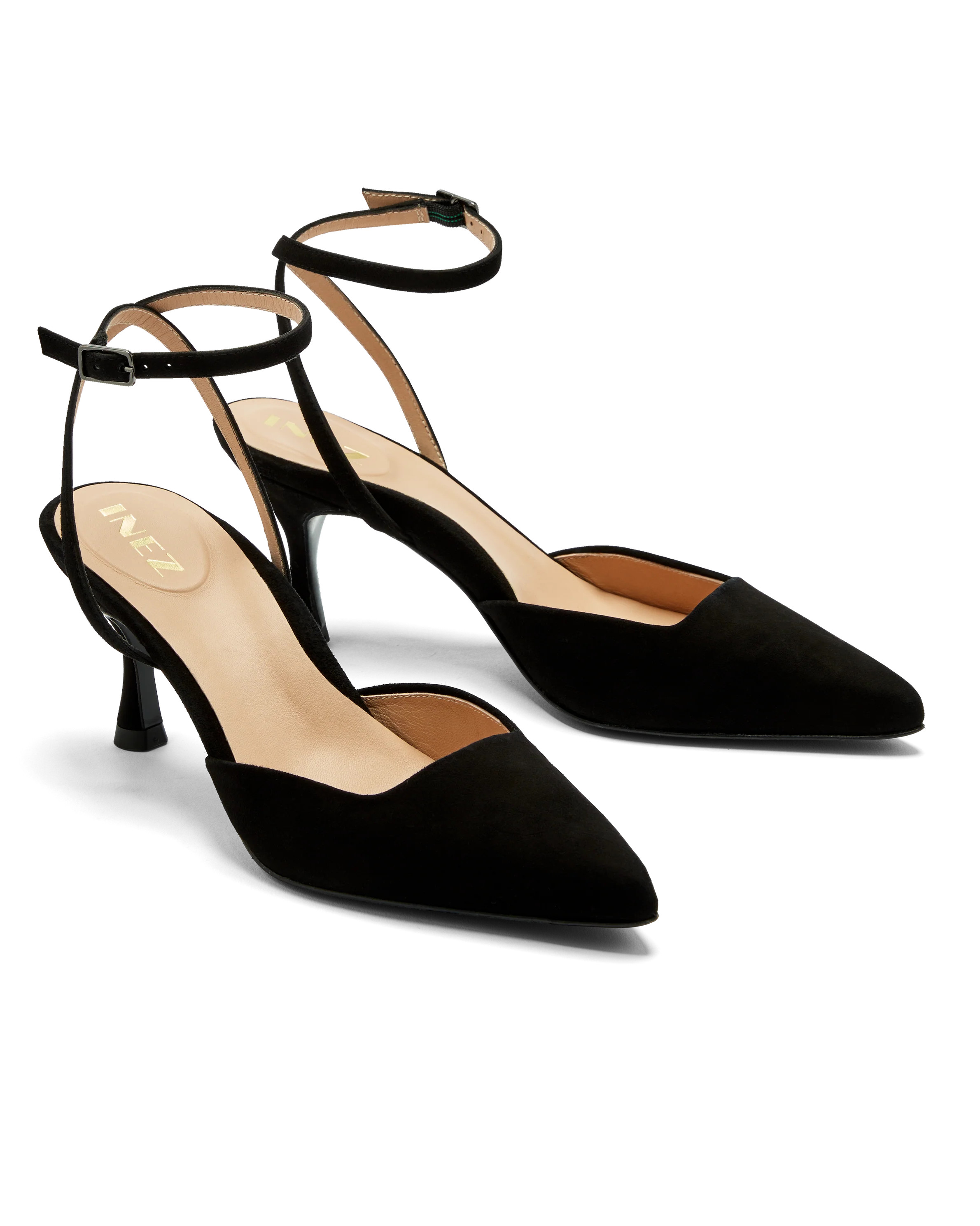 INEZ: Maya: Black Suede | Inez 