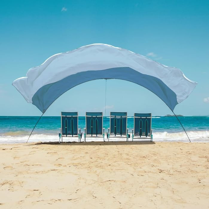 Shibumi Shade Quiet Canopy Version | Beach Tent | Sets Up in 3 Mins | 150 Sq. Ft. of Shade for up... | Amazon (US)