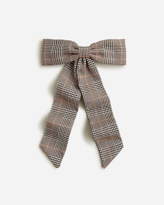 Oversized bow hair tie | J. Crew US
