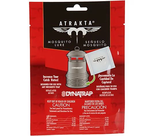 DynaTrap Atrakta 60-Day Supply Mosquito Lure - QVC.com | QVC