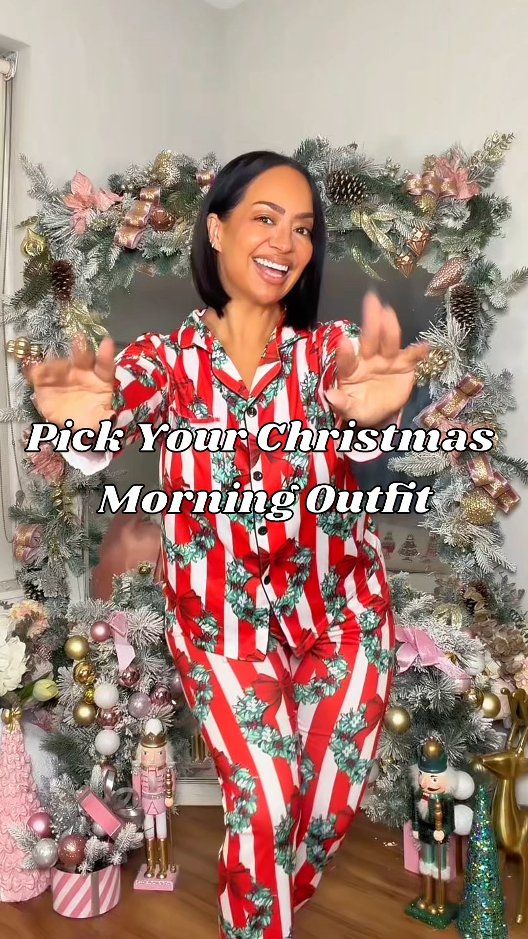 Pick your bougie Christmas morning pajamas outfit! Burgundy velvet with feather trim or white velvet with fur trim?! 😍

Holiday outfit
Christmas pjs 
Christmas party
Holiday style 

#LTKFindsUnder50 #LTKHoliday #LTKOver40