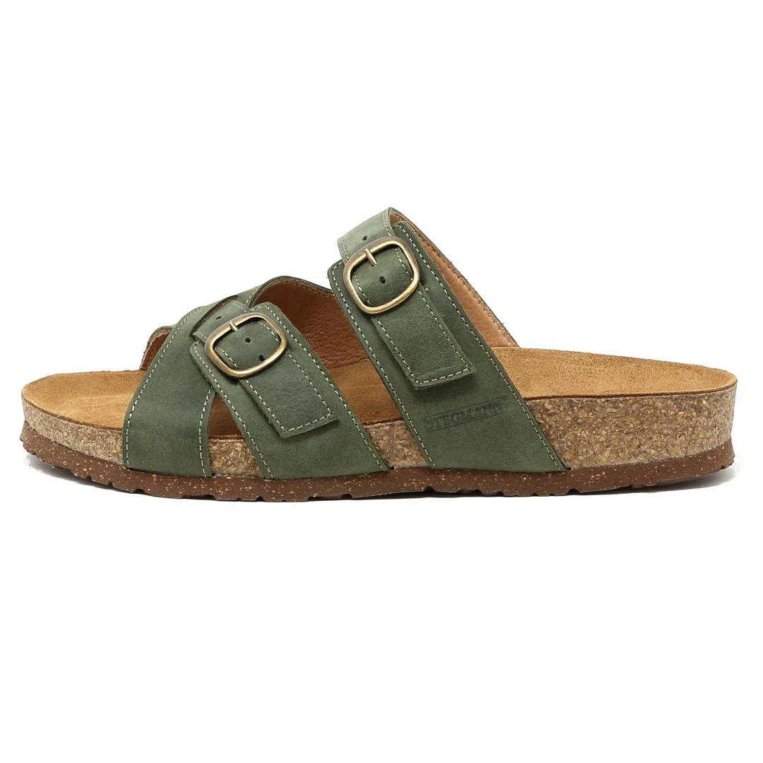 Women's Heidi Leather Sandal - Medium | Stegmann Clogs