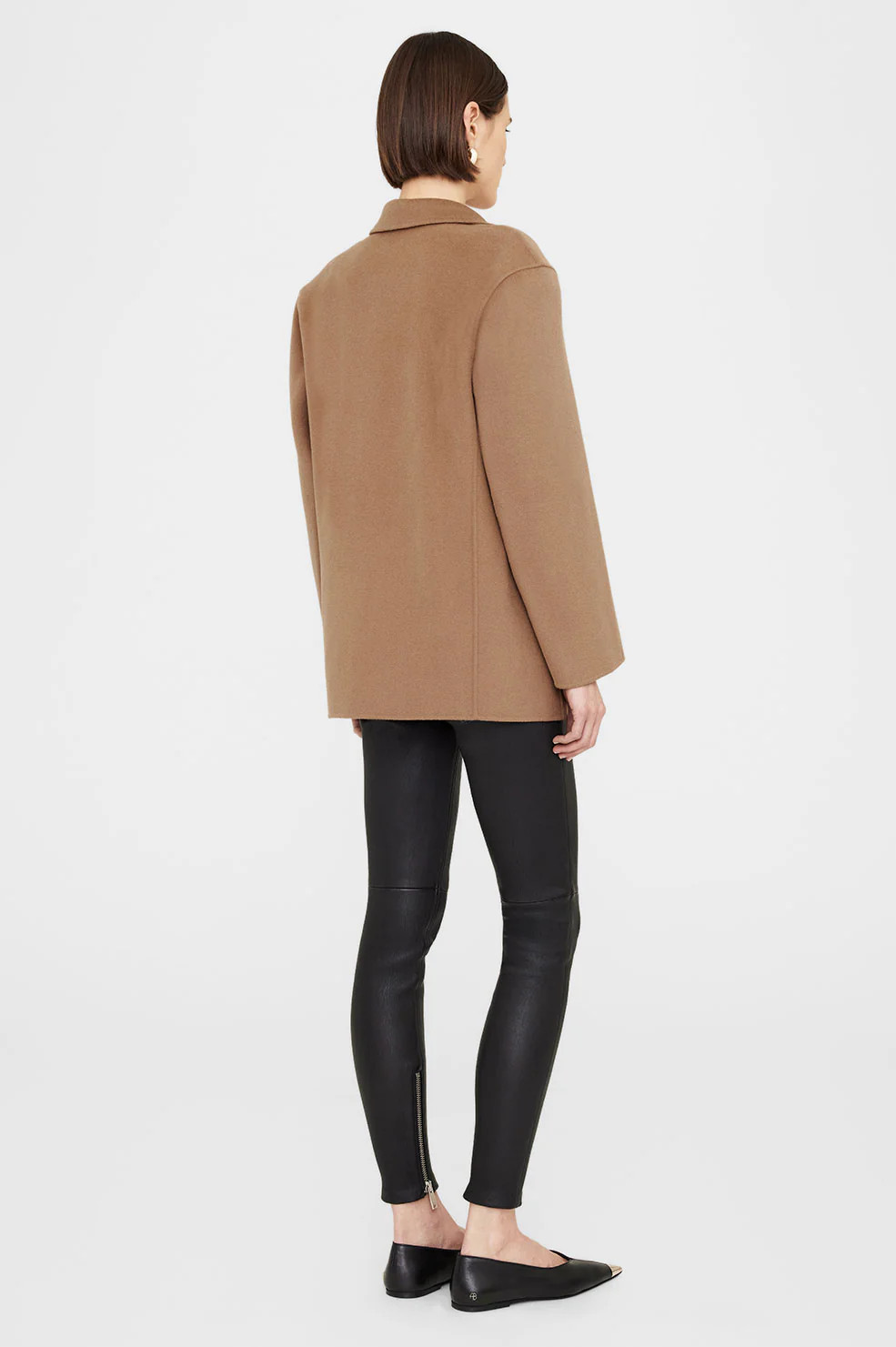 Quinn Blazer - Camel Cashmere Blend | Anine Bing
