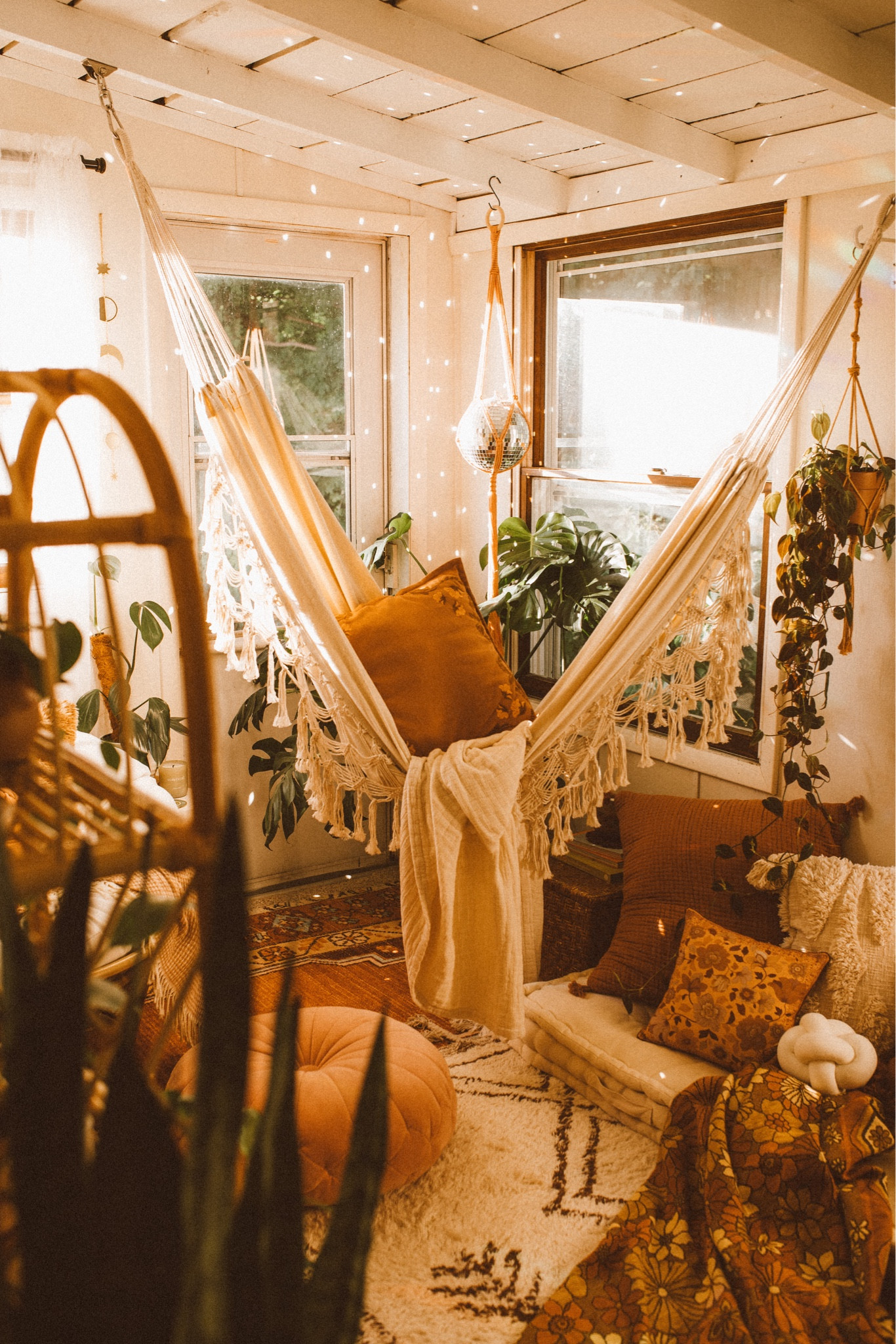 golden hour sunroom views ✨ 

#LTKhome #LTKSeasonal #LTKSale