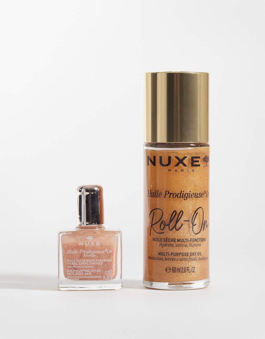 Nuxe x ASOS Exclusive HP Golden Shimmer Glow Duo – FREE MINI-No colour | ASOS (Global)