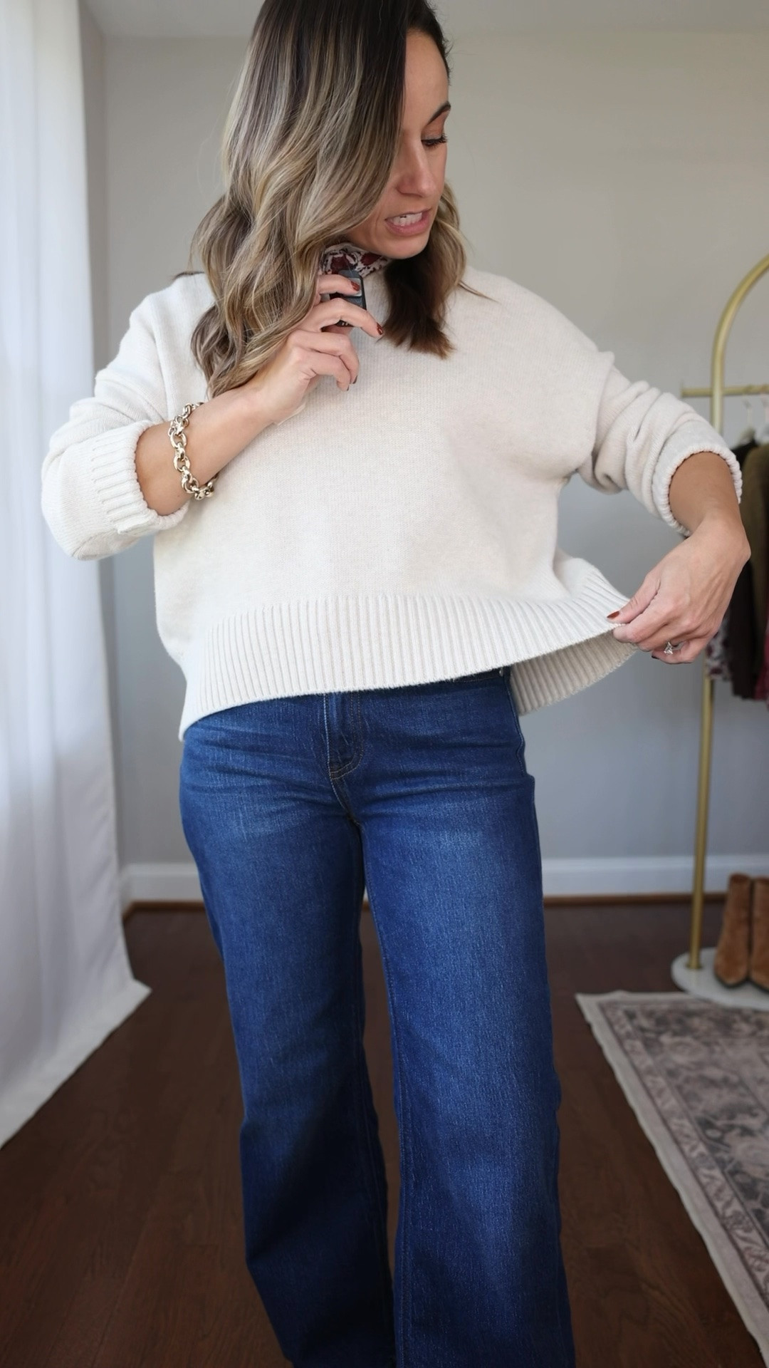 Taking a look back at the fall staples I wore the most last year to help you build a wardrobe you love this year. 

Of all the sweaters in my closet I wore the organic cotton boyfriend sweater from Quince the most. It washes well and looks great after two years and many wears in my closet. 

Sweater: xs in speckled beige (oversized, sleeves are long) 
T-shirt: petite xs 
Jeans: 24 short in stormy blue (10” rise, 28” inseam)

#LTKPetite
